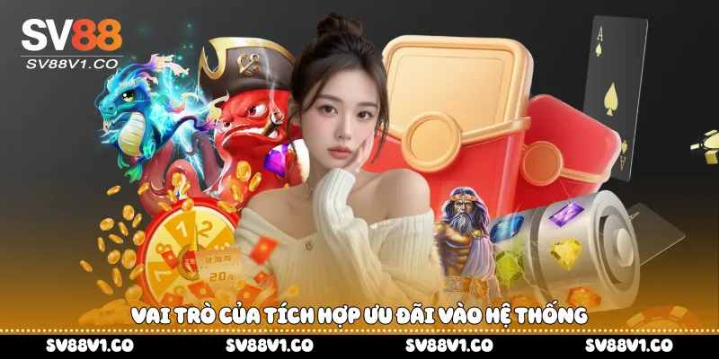 Vai trò của tích hợp ưu đãi vào hệ thống